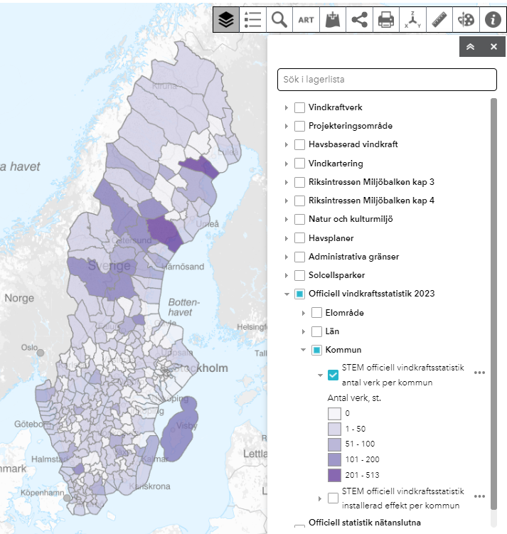 Per kommun